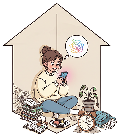 ecran dans vie quotidienne